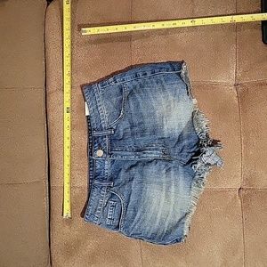 BDG Super High Rise Cheeky Denim Shorts